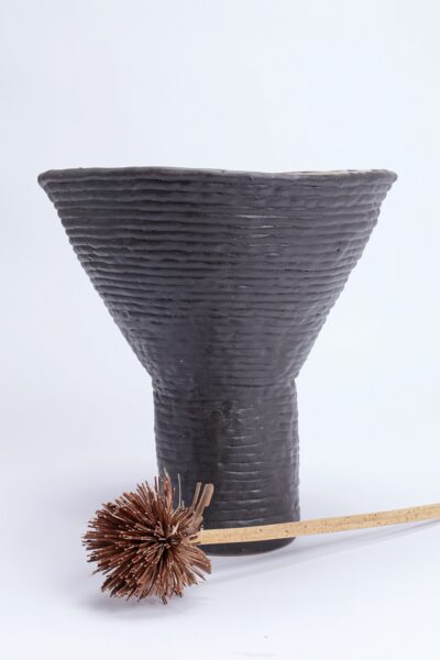 Vaso Acordelado Preto