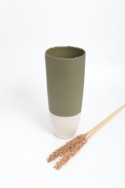 Vaso Líquido 08 - Floresta Horizonte Branco - Acabamento Floresta Horizonte Offwhite