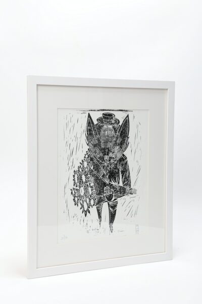 Flores Para Ela - Emoldurado