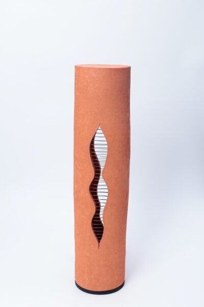 Luminária Cilindro M - Terracota