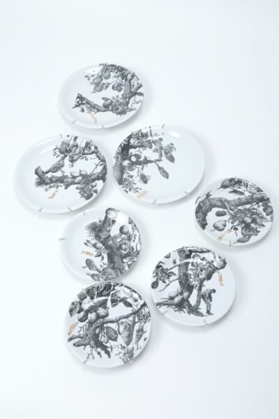 Conjunto 7 Pratos - Árvore Da Vida