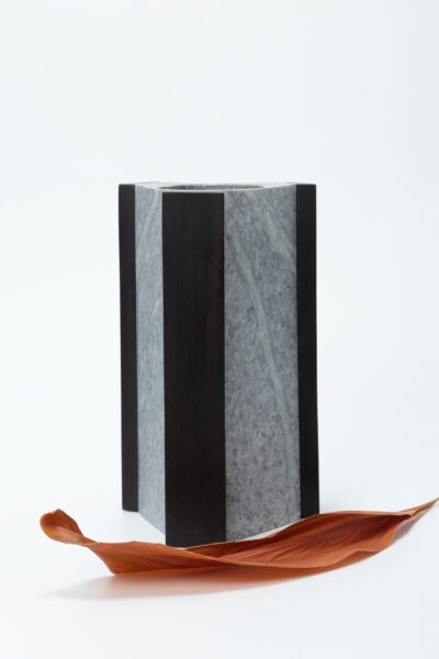 Vaso Facetado Triângulo