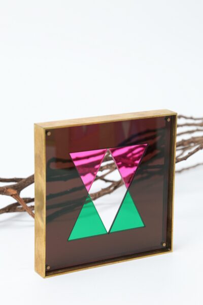 Múltiplo a Cor e a Luz - Pink e Verde