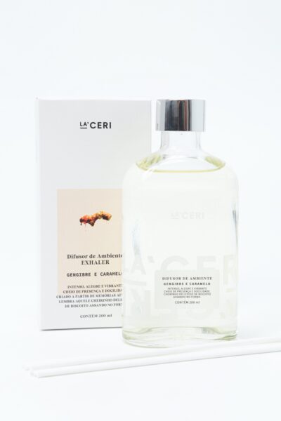 Difusor de Ambiente Exhaler 200mL - Gengibre e Caramelo