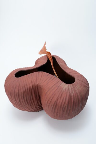 Vaso Carbon Triplo - Terracota