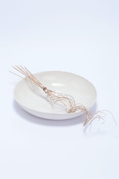 Centro de Mesa Midsize Offwhite - Série Líquida