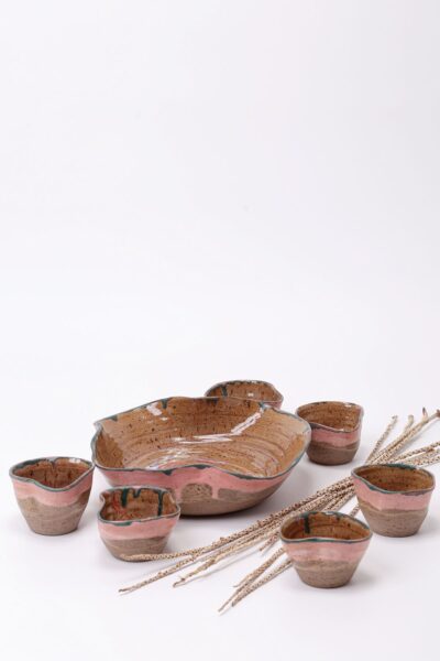 Conjunto Sobremesa no Jardim - 6 pessoas