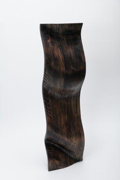 Escultura de Parede Pinus - Marrom