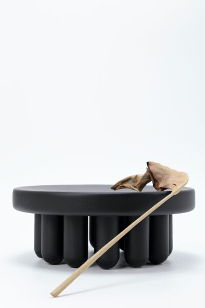 Centro de Mesa Benta P - Madeira Ebanizada