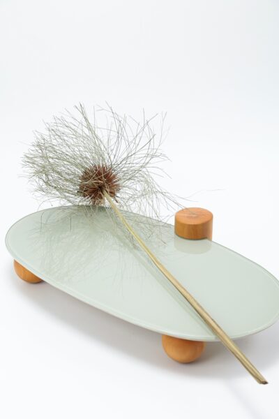 Bandeja/Centro de Mesa Rose - Verde