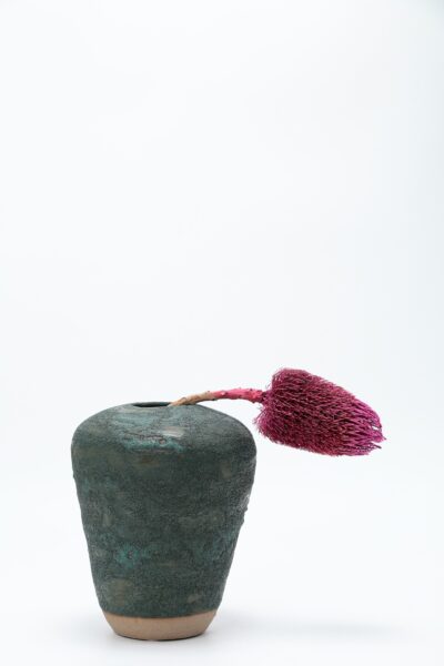 Vaso Bojudo Texturizado - Turquesa