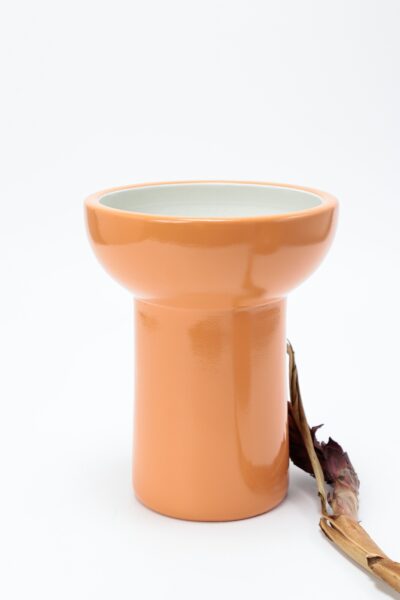 Vaso de Cerâmica P - Laranja