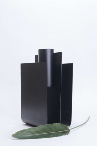 Vaso Ramalhete Alto N4 - Preto