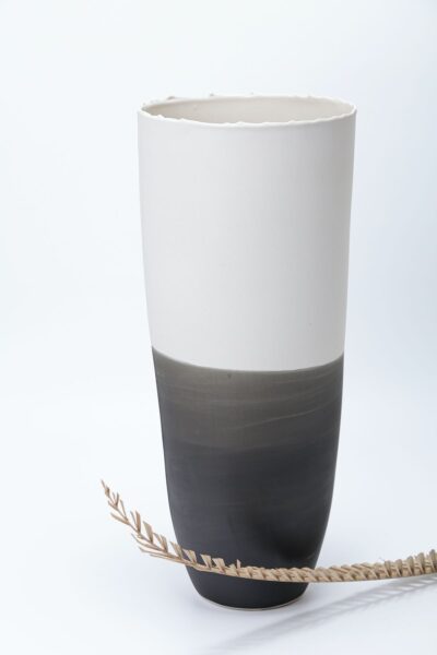 Vaso Líquido 08 Offwhite Acabamento Terra Botânica