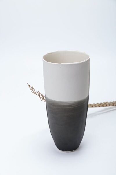 Vaso Líquido 06 Offwhite Acabamento Terra Botânica