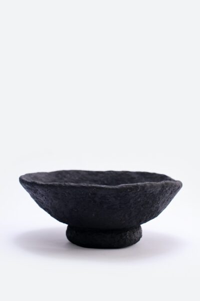 Coleção Macchie - Bowl Com Pé Carvão