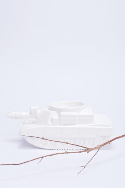 Escultura Ecotanque - Branco