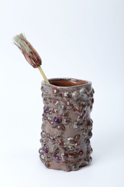 Vaso Jabuticaba P - Gloss Natural com Colorido