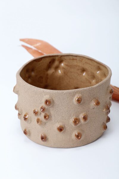 Cachepot Craca P - Tabaco